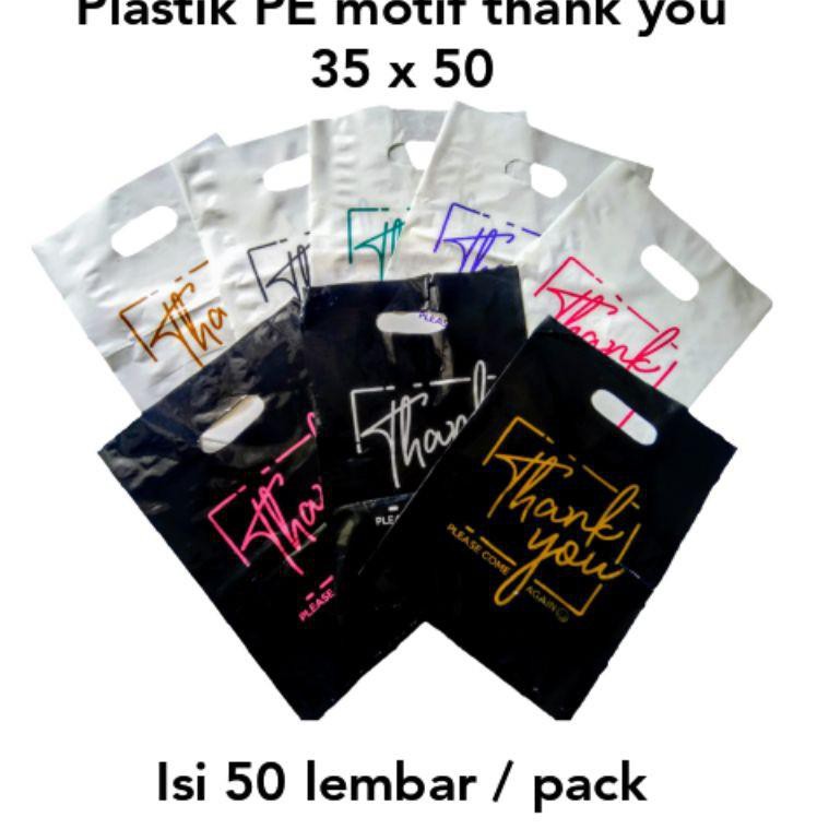 

JuAlan|Plastik plong motif thank you / plastik pond motif thank you 35 x 50.C mas1h_pr0mo