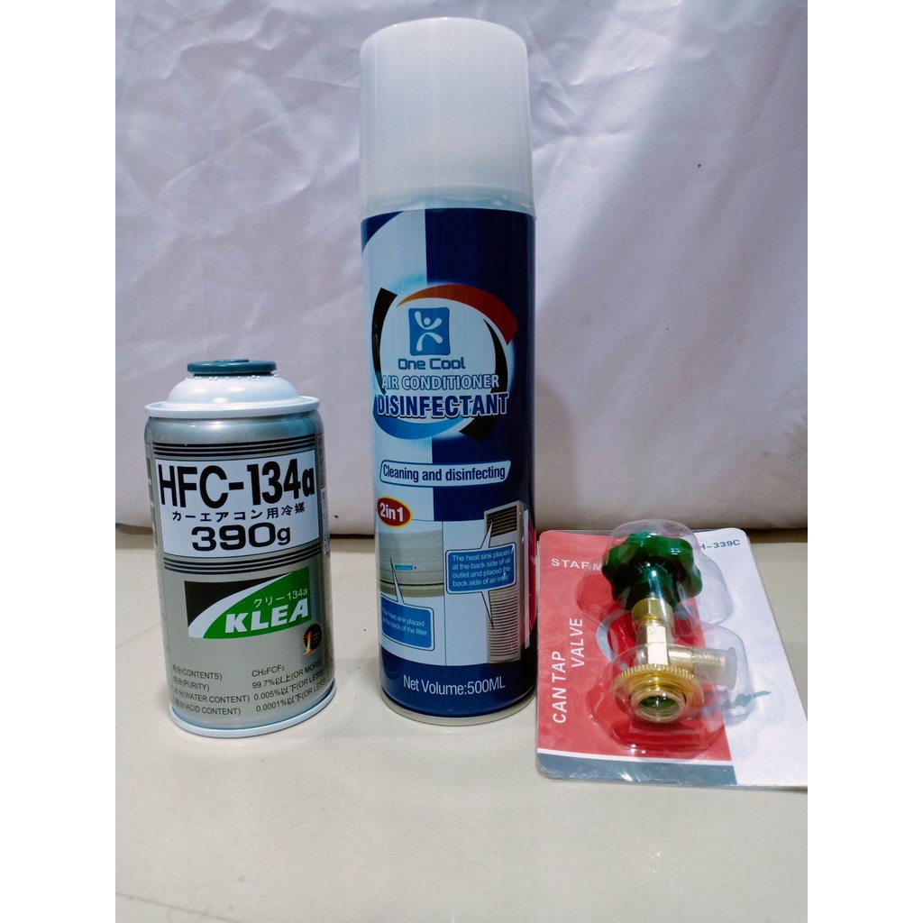 Paket isi Pr3on Mobil (HFC+FOAM CLEANER OC+KRAN 339)