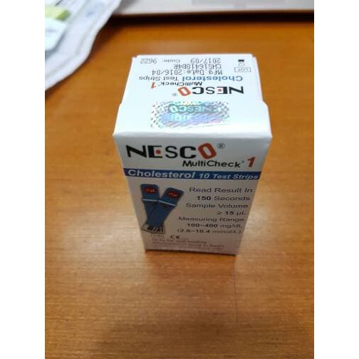

Strip nesco kolesterol / cholestrol