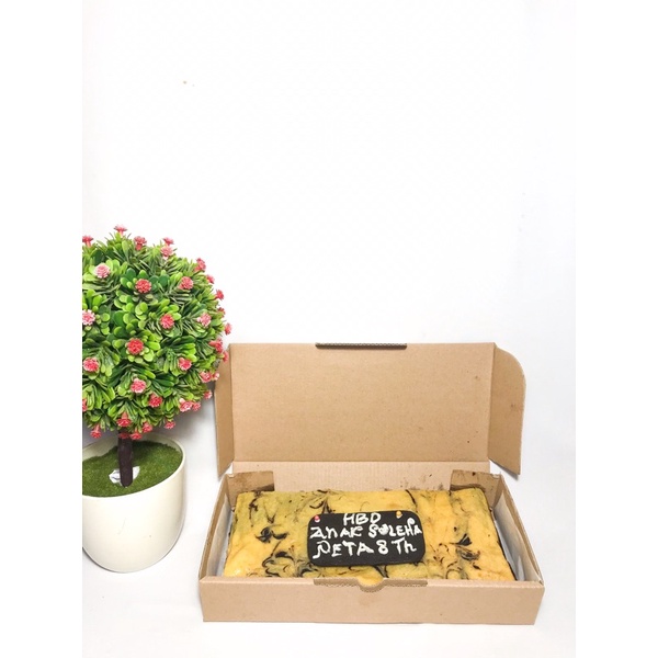 

Brownies cream cheese (pesanan caroline)