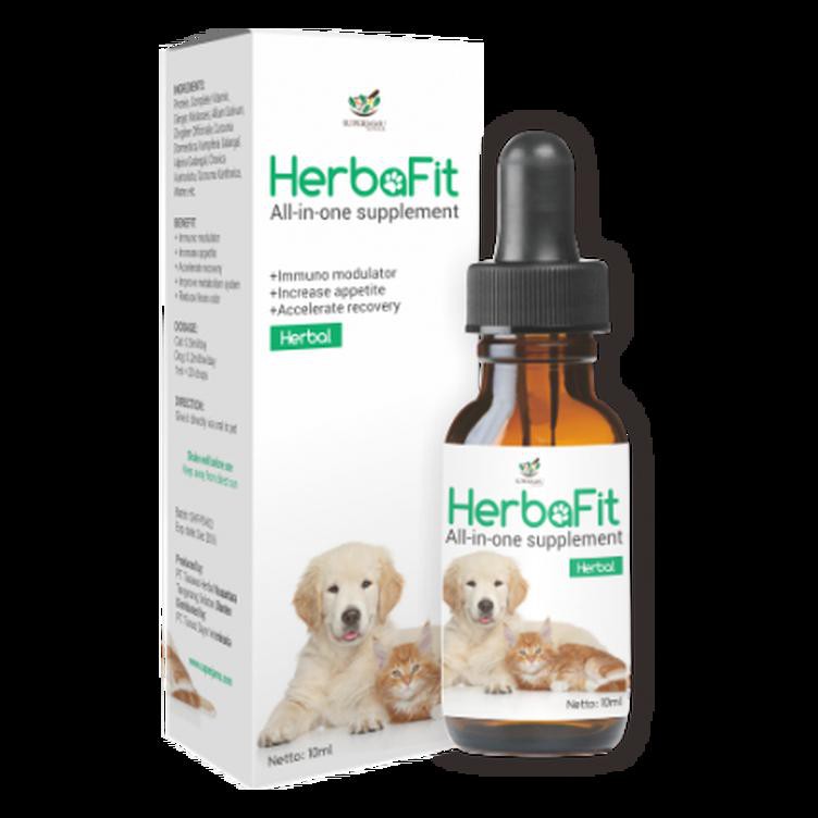 Vitamin Kucing Anjing - Herbafit 10 Ml Termurah