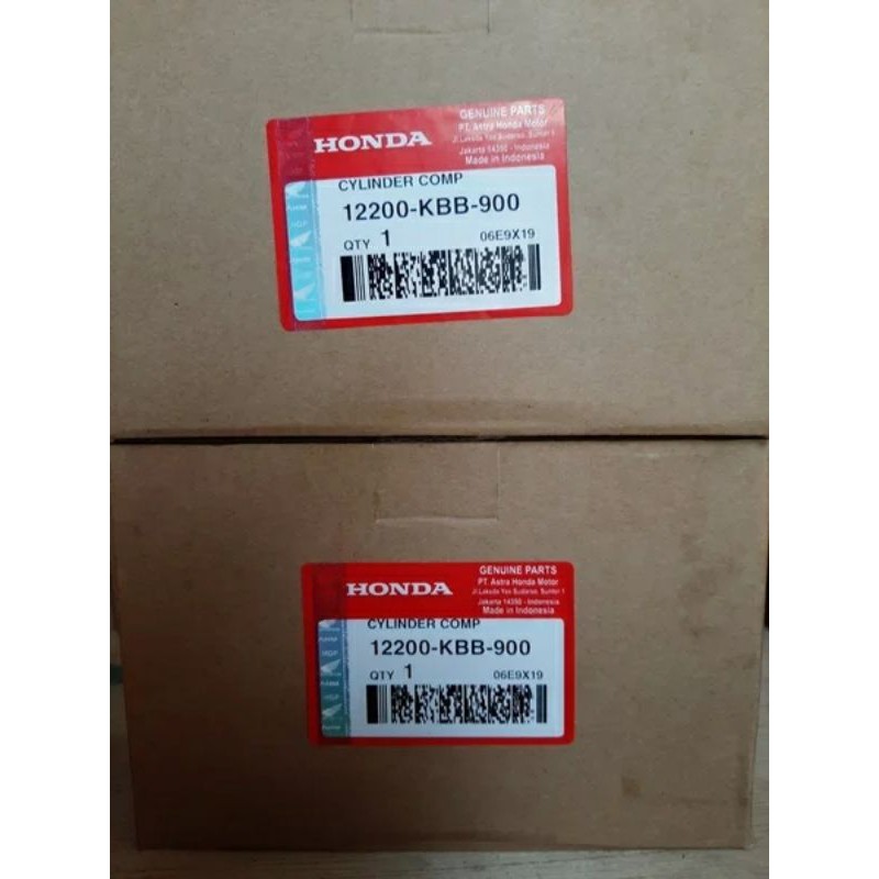 Blok mesin dan Piston set motor Honda Tiger, Tiger Revo, Tiger lama