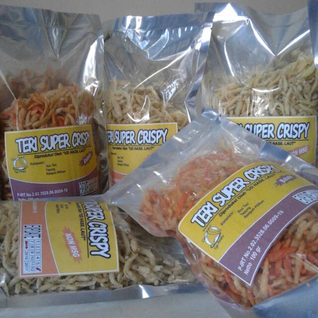 

Teri Crispy GROSIR 100gr