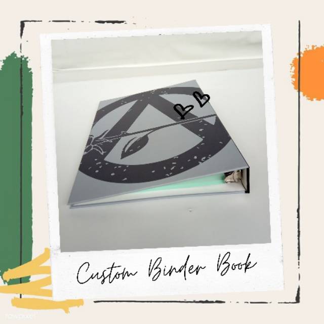 

CUSTOM BINDER BOOK DESAIN BEBAS