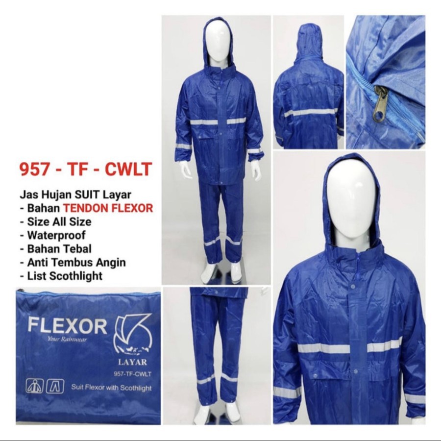 Jas Hujan Setelan Tendon Flexor Layar 957 TF CWLT