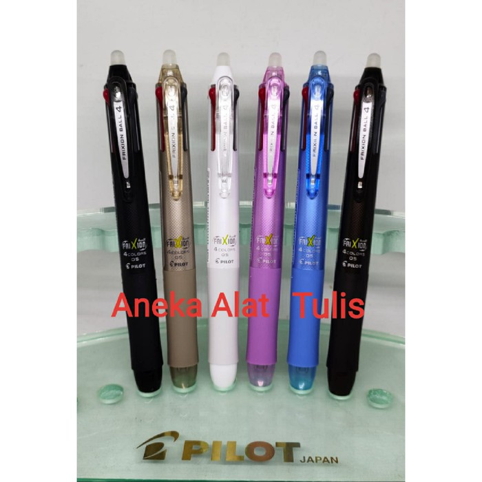

Free Ongkir PILOT FRIXION CLICKER 4 IN 1 / 1 PULPEN 4 WARNA - Hitam Terlaris