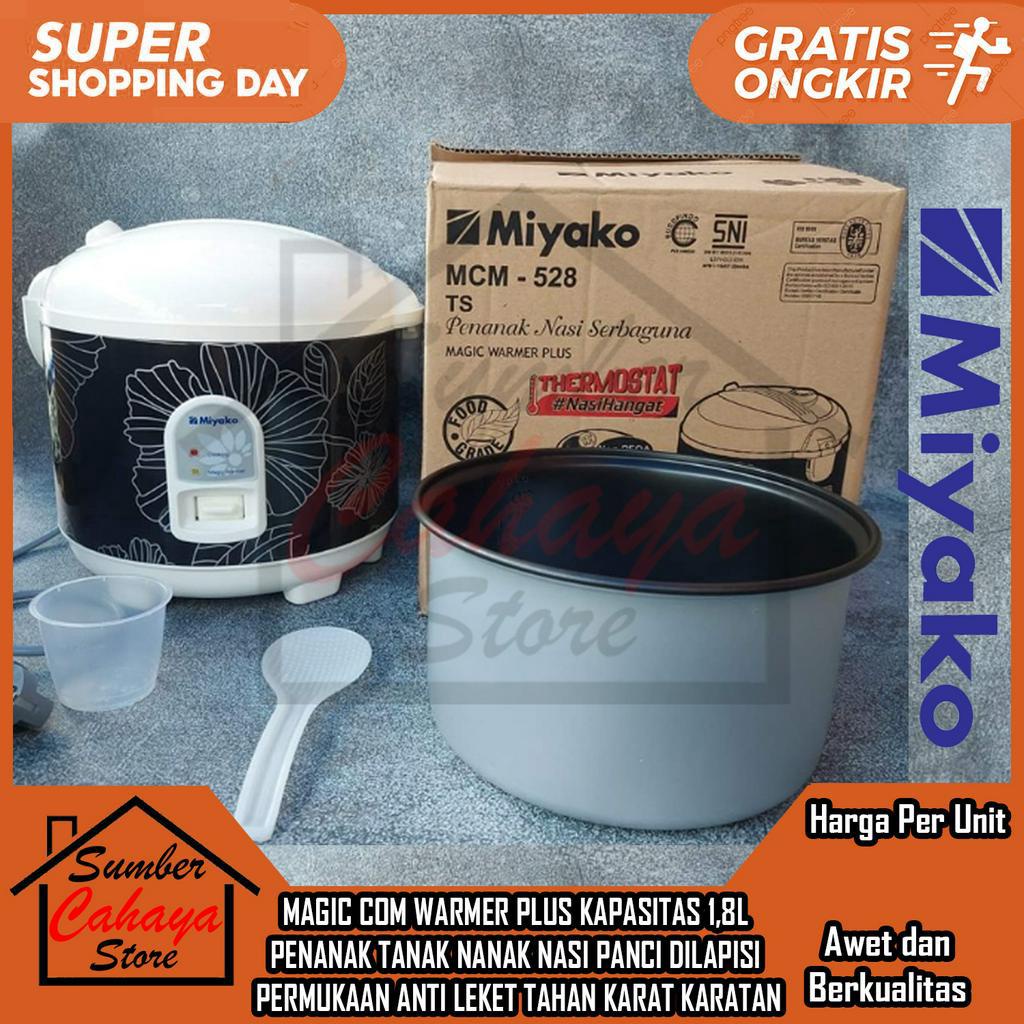 MAGIC COM WARMER PLUS KAPASITAS 1,8L PENANAK TANAK NANAK NASI PANCI DILAPISI PERMUKAAN ANTI LEKET TA