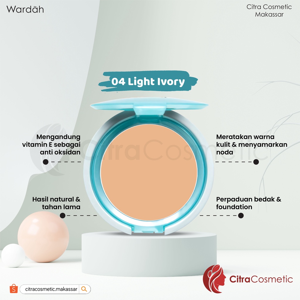 Wardah Everyday Luminous Two Way Cake 12Gr
