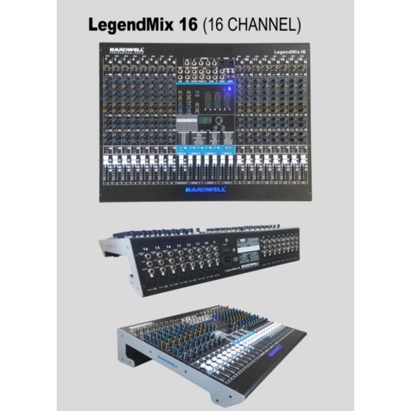 Mixer HARDWELL LEGENDMIX 16 CHANNEL ORIGINAL