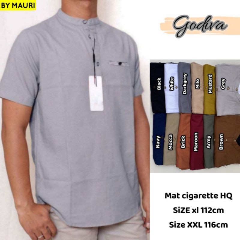 ATASAN KEMEJA PRIA/ATASAN KOKO/ATASAN KURTA DEWASA PRIA JUMBO BIG SIZE/ GODIVA KOKO/GODIVA KURTA