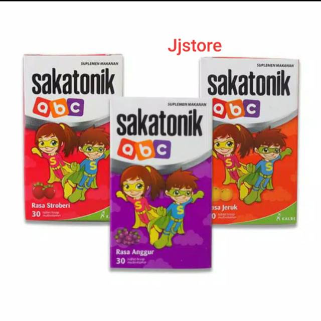 Sakatonik ABC tablet hisap vitamin anak