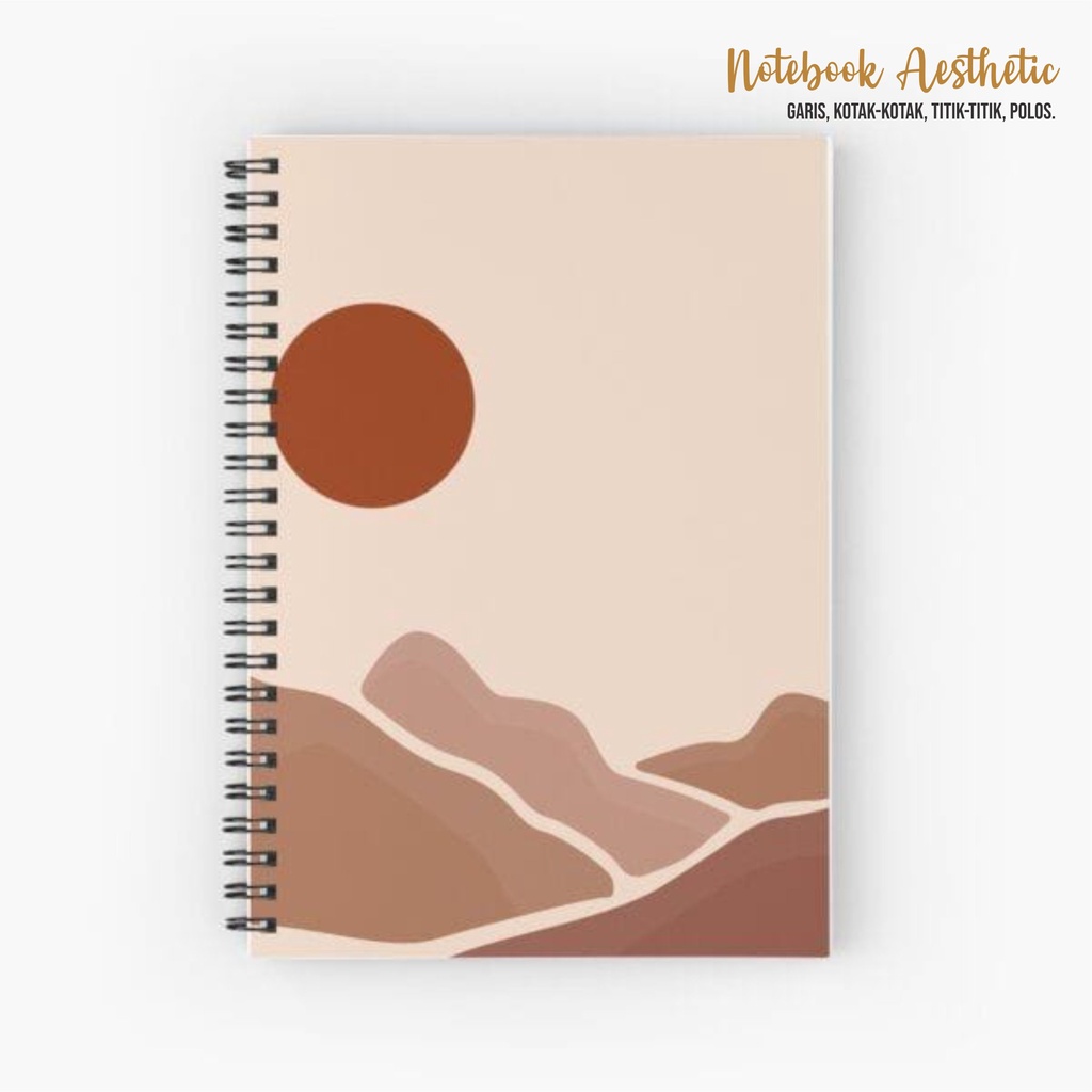 

Notebook Aesthetic | Ready Cover | A5 | 100 Page