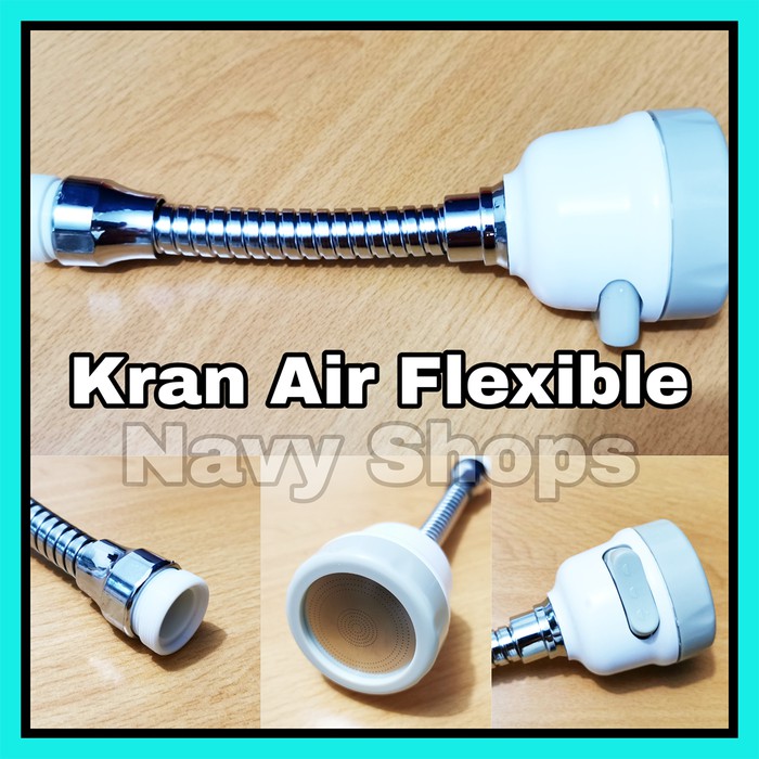 Sambungan Kran Air Flexible - Flex Turbo Faucet Sprayer