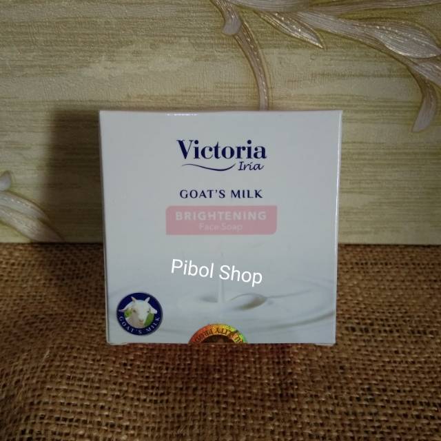 VICTORIA IRIA GOAT'S MILK BRIGHTENING SOAL 100g