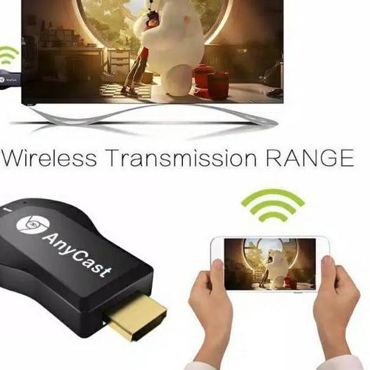 HDMI DONGLE WIFI ALAT PENGHUBUNG HP ANDROID KE TV | ANYCAST PENYAMBUNG HP LAPTOP PC KE TV