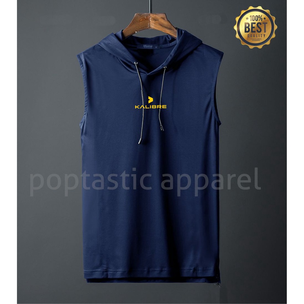 Rompi Hoodie Pria Manset Olahraga Stretch SLIM FIT ROMPI SEPEDA GOWES