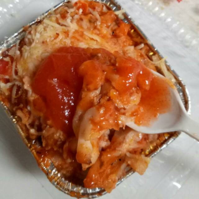 

Makaroni schotel di panggang ukuran kecil
