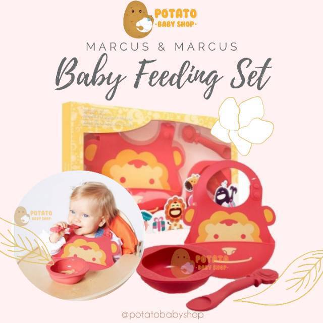 Marcus &amp; Marcus Baby Feeding Set