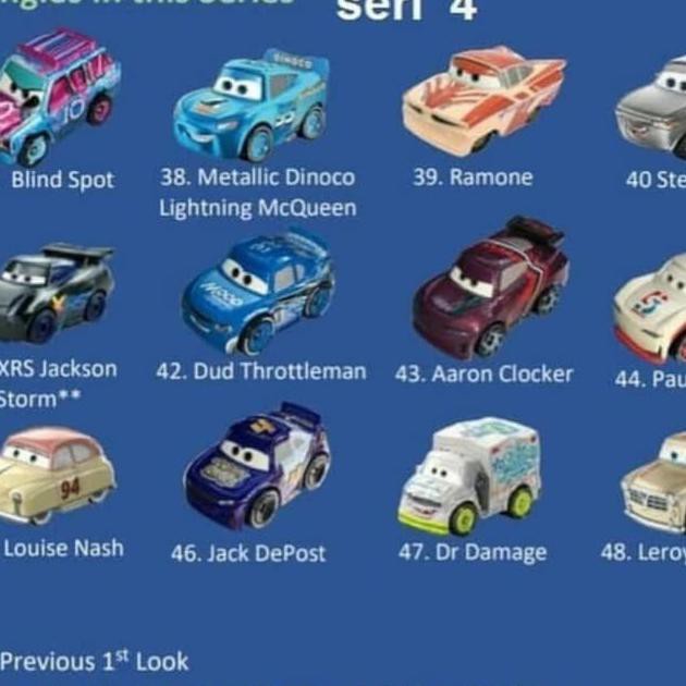 cars diecast set