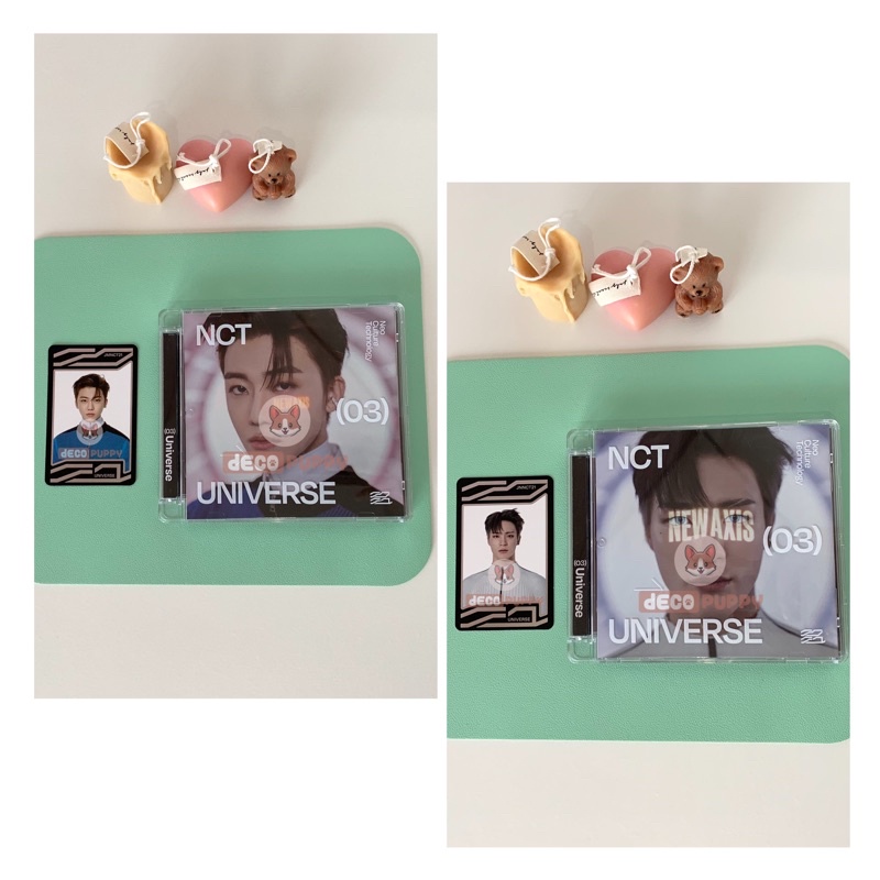 NCT 2021 ALBUM UNIVERSE JEWEL CASE VER JENO-JAEMIN SET WITH UC