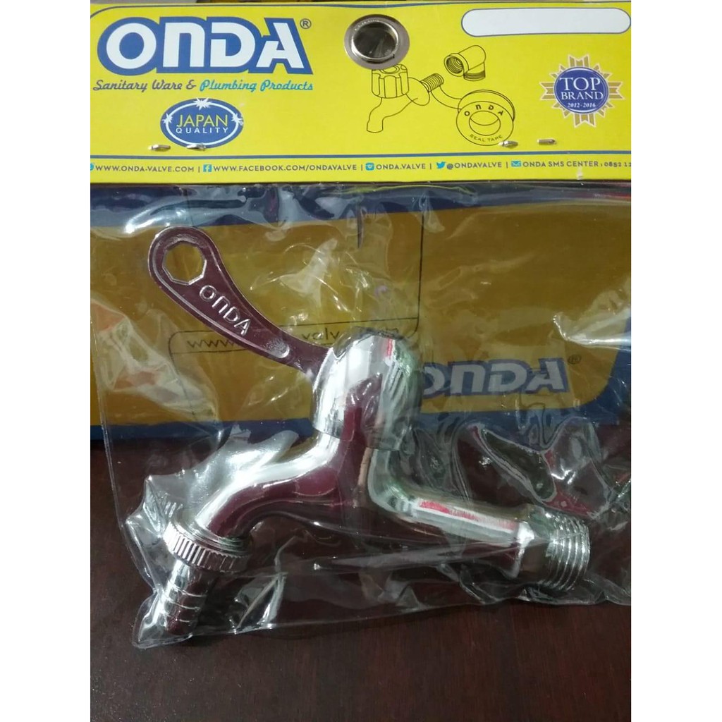 Kran/ Keran Air Onda CLS 02 Stainless 1/2Inch (-)