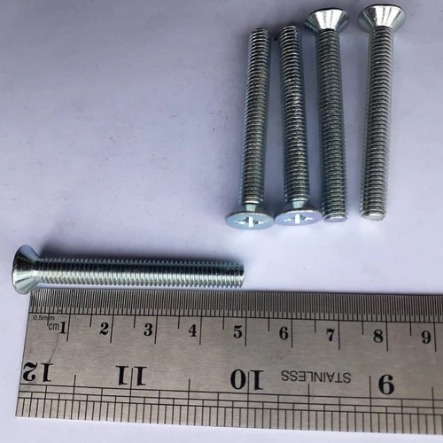 BAUT JF M6 X 40 OBENG PLUS / FLAT HEAD M6 PANJANG 40 MM / JF M6X40 MM / BAUT JF DIAMETER 6 MM PANJAN