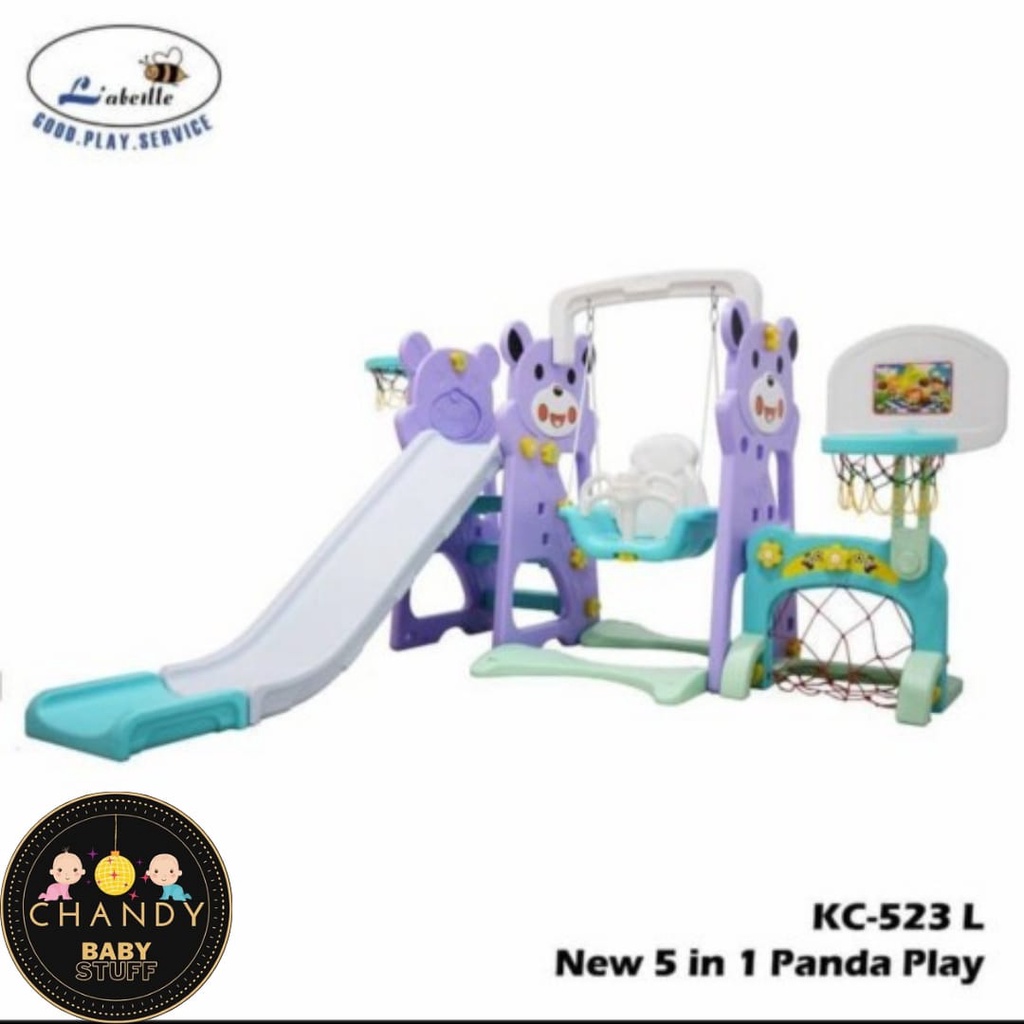 PEROSOTAN AYUNAN ANAK LABEILLE PANDA 5IN1 PLAY &amp; GROW KC 523 L