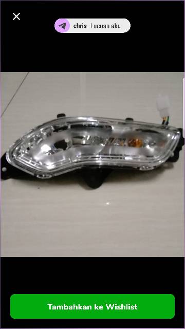 lampu sen depan/front winker Assy Scoopy FI