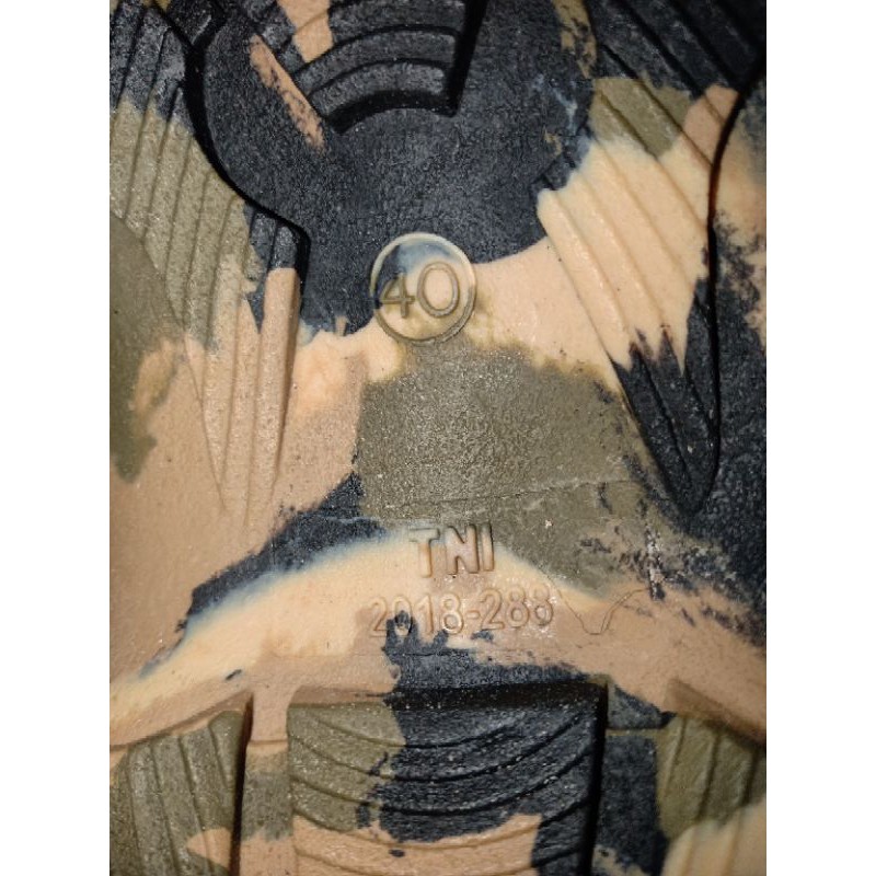 ORI, sepatu PDL TNI gurun. jatah penugasan luar negeri