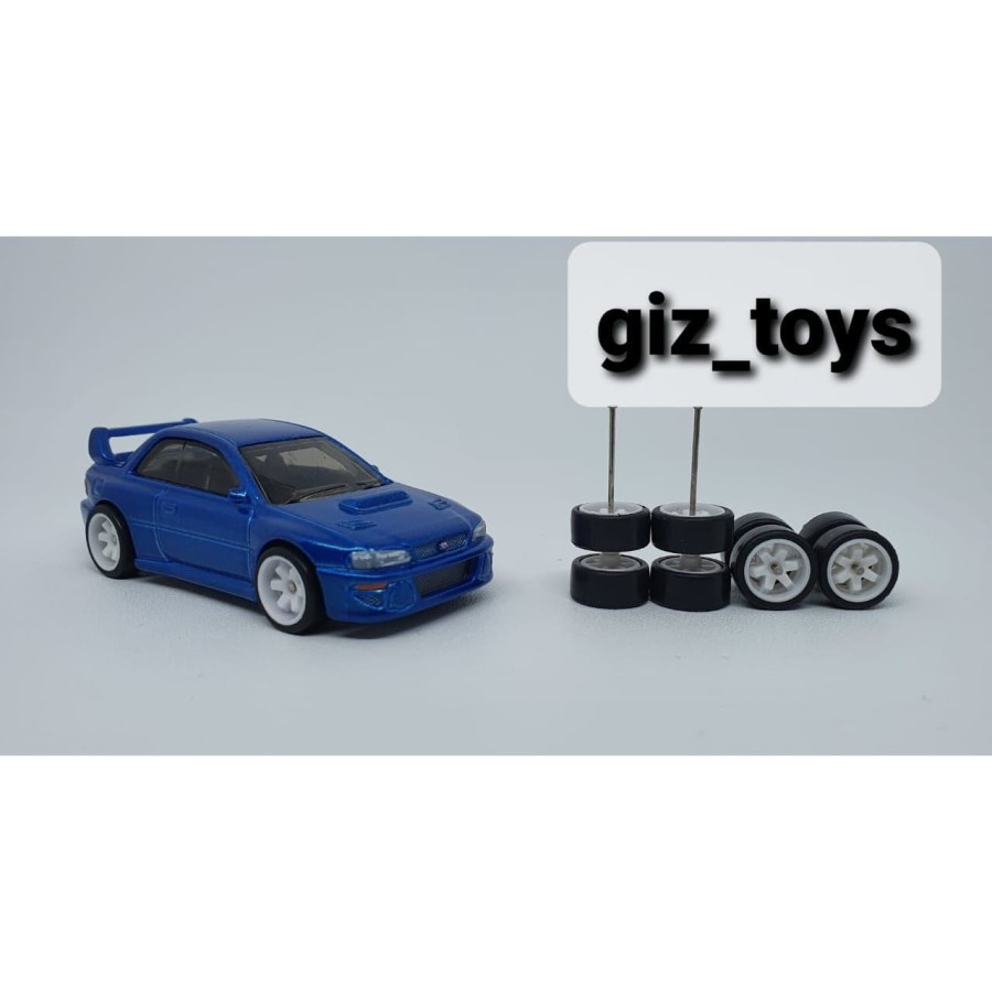 Ban Karet Hotwheels model TE37 White