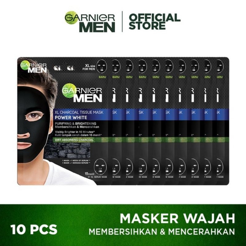 masker wajah Garnier men