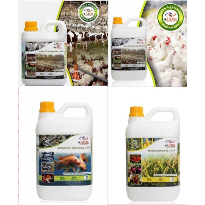 GDM pupuk/suplemen organik cair 2liter