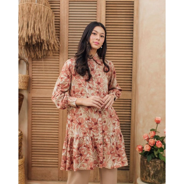 Daisy Tunic color Terracotta from Klamby Garden Series