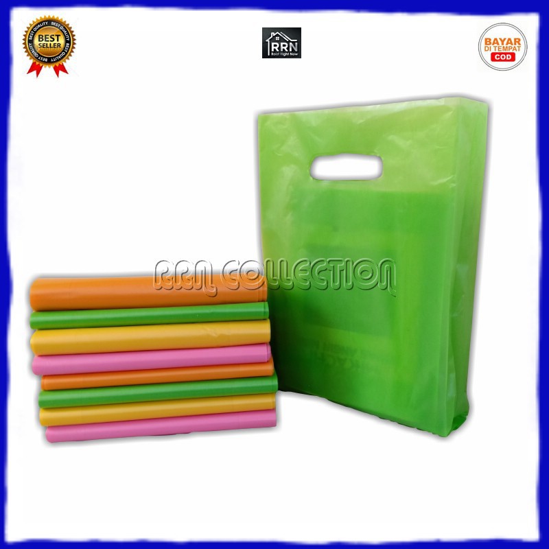 PLASTIK PACKING ADA PLONG UK. 15x25cm tebal 0,4 mikron/plastik packing olshop/plastik packing baju