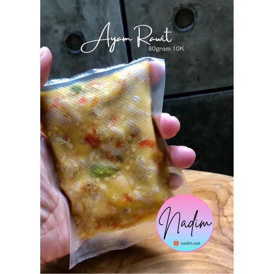 

Frozen Ayam Rawit (80gram)