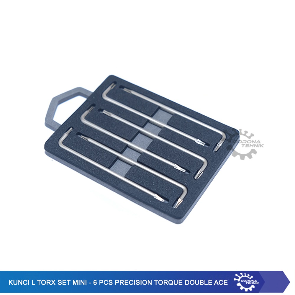 Kunci L Torx Set Mini 6 pcs Precision Torque Double Ace