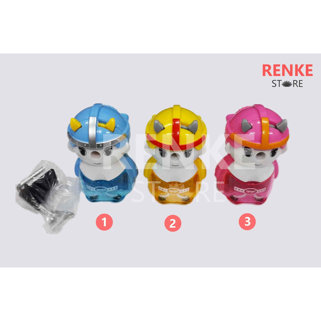 

Rautan Pensil Putar Robot - Serutan Meja / Duduk