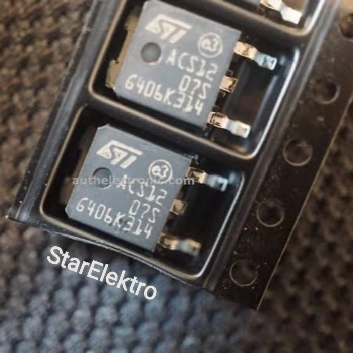 ACS120-7SB ACS1207S ACS12 07S SMD Triac To-252 Triacs Transistor - Ekonomis