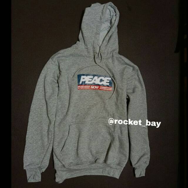 Jaket Hoodie H&M PEACE new original Sweater HnM limited edition