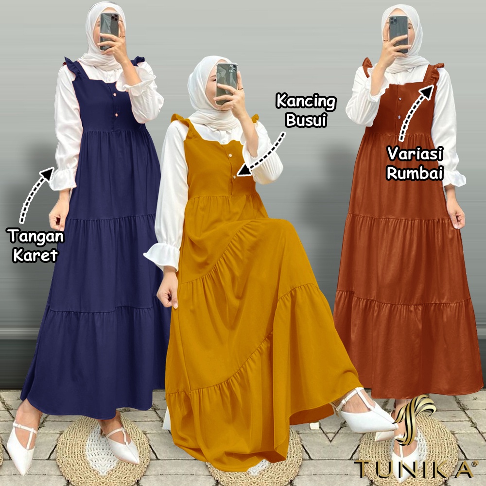 Gamis Jolly / Gamis Remaja Korean Style / Pakaian Muslim Wanita / Dress Jolly Terlaris 2023