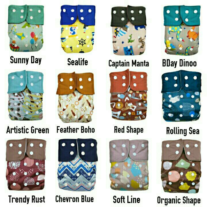 Clodi Klodiz Nite | Popok Kain Cuci Ulang | Popok Kain Bayi Murah | pempes murah promo popok| popok 