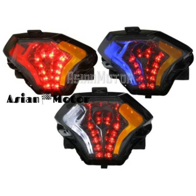 Stop Lamp Stoplamp 3 In 1 YZF R25 R3 Mx King MT25 Lampu Stop Lampu Sen Sein Lampu Senja LED Sen R25