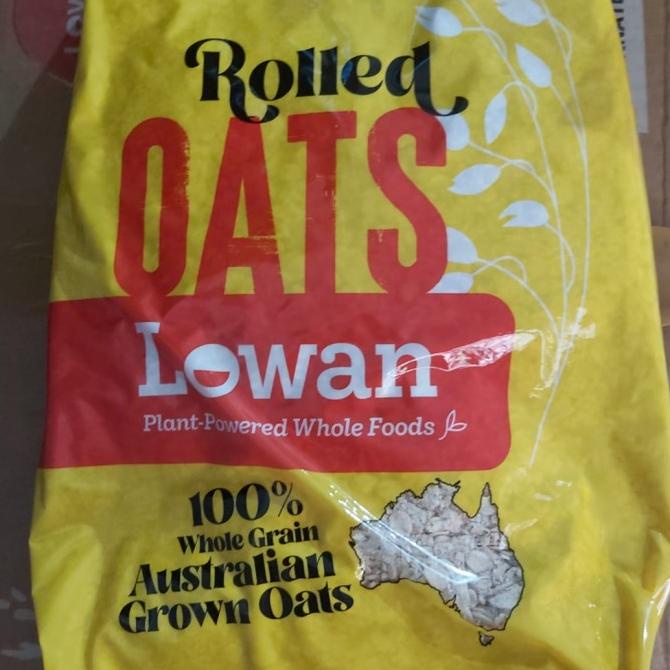 

Lowan whole grain rolled oat / rolled oats / cereal / singapore