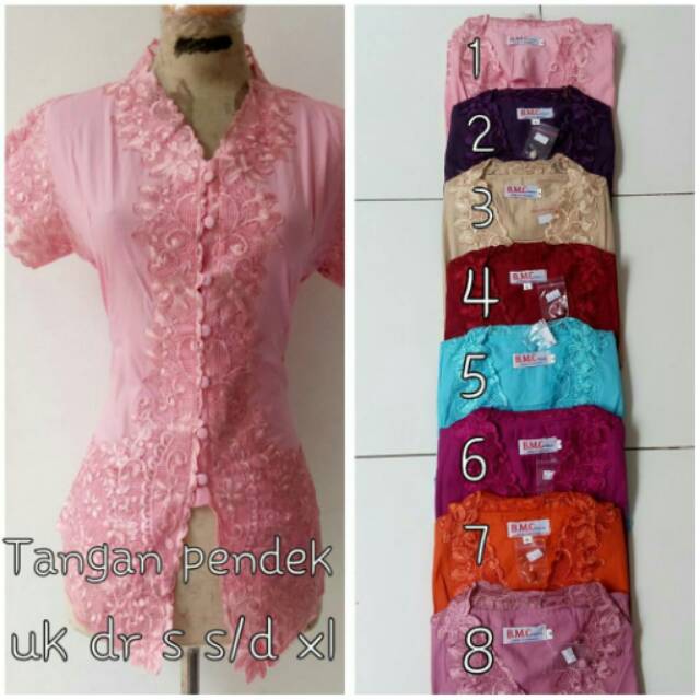 Kebaya tulip pendek