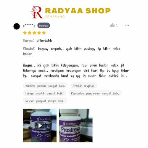 Obat Tidur Sido Muncul Herbal Prostresa 30 Kapsul - Susah Tidur Gelisah Stress | Membantu Meringankan Susah Tidur