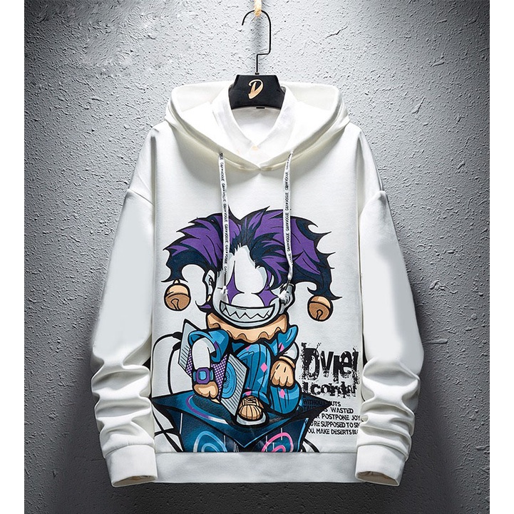 FORTGLASS CLOWN SWEATER HODIE RAJUT JUMPER POLOS PRIA LENGAN PANJANG