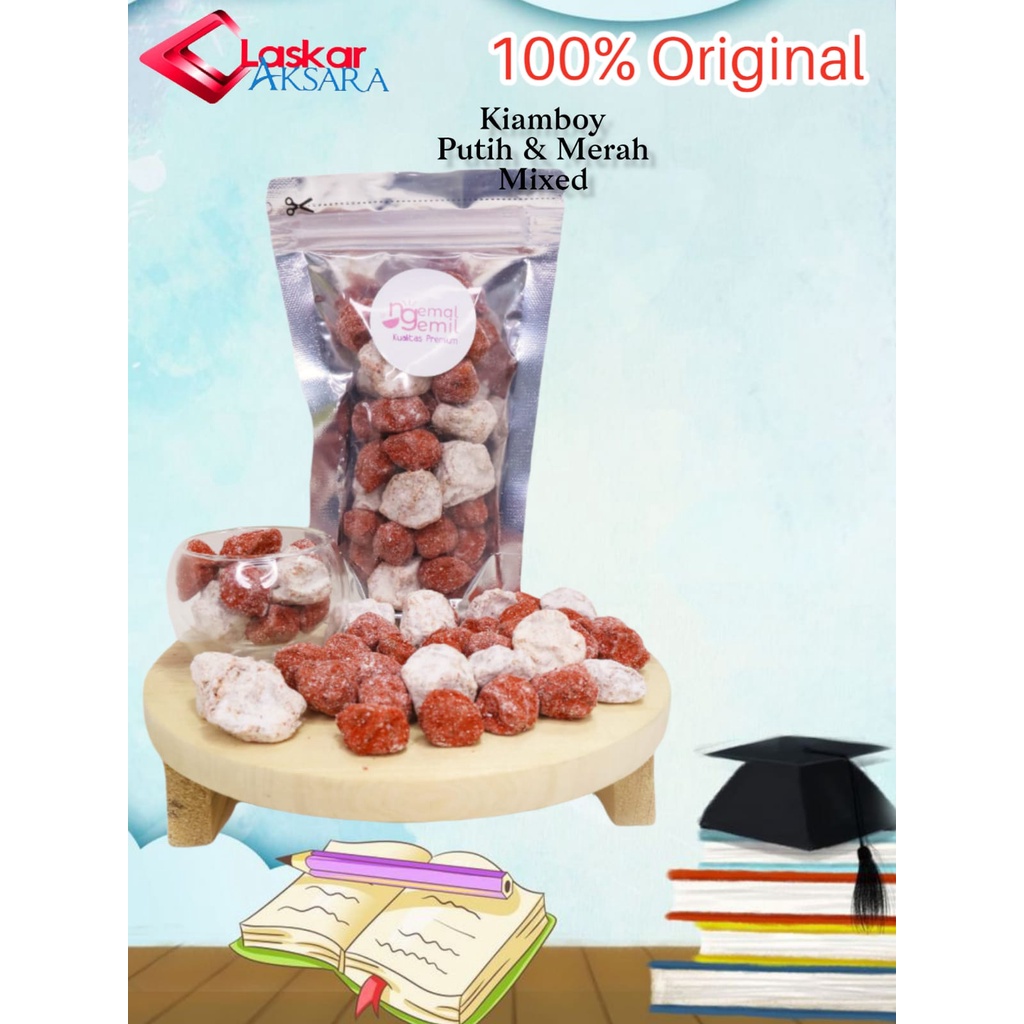 

Kiamboy Putih & Merah Mixed // Premium