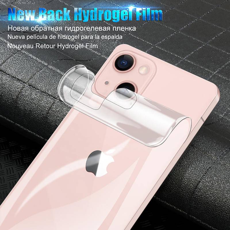 500D Full Cover Hydrogel Film For iPhone 13 Pro Max Mini 13Pro Max Screen Protector Back Not-Glass