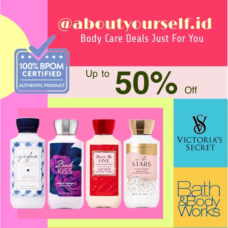 BBW BATH & BODY WORKS INTO THE NIGHT BODY LOTION IN THE STARS A THOUSAND WISHES BODY LOTION