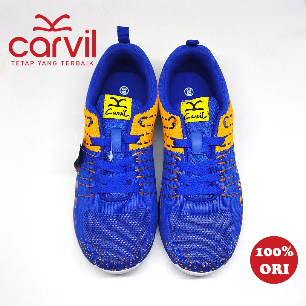 Sepatu Carvil Pria Original 100% Olahraga Running Lari Sneakers